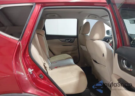 2016 Nissan Rogue Sv из США, поврежденный, VIN KNMAT2MT2GP638375